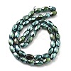 Electroplated Synthetic Non-magnetic Hematite Beads Strands G-P545-G02-02H-2