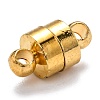 Brass Magnetic Clasps with Loops KK-O134-14G-2