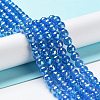 Electroplated Natural White Jade Beads Strands G-Z038-A01-01AB-2