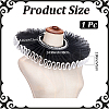 Detachable Lady's Gauze Fake Collar AJEW-WH20042-91A-2