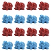 20Pcs 2 Colors Synthetic Coral Beads CORA-YW0001-03-1