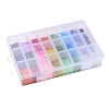 24 Colors 12/0 Glass Seed Beads SEED-X0052-02-2mm-3