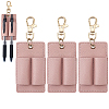 3Pcs PU Keychains KEYC-CL0001-49D-1