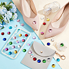 100Pcs 10 Colors Cone Shape Sew on Rhinestones GLAA-GA0001-56A-4