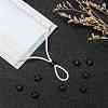 Star PVC Plastic Cord Lock for Mouth Cover KY-D013-01G-5