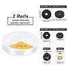 Flat Round Handmade Polymer Clay Beads CLAY-AR0001-21-6