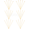 30Pcs 3 Styles 925 Sterling Silver Head Pins & Eye Pins STER-PH0003-30-1
