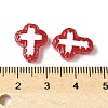 Baking Paint Glass Enamel Beads BLOW-D300-06E-4