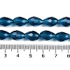 Transparent Glass Beads Strands EGLA-N013-T10mm-D25-4