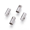 Tarnish Resistant 304 Stainless Steel Cord Ends STAS-F232-01F-P-1