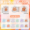 80Pcs Transparent Acrylic Beads OACR-SC0003-01-2