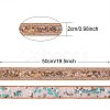 2 Strands 2 Styles Hotfix Resin Rhinestone Tape DIY-SZ0002-04-2