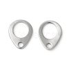Tarnish Resistant 201 Stainless Steel Chain Tabs STAS-F192-029P-3