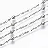 Tarnish Resistant 304 Stainless Steel Cable Chains CHS-S006-JN961-1-4