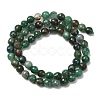 Natural Fuchsite Beads Strands GG-CBADA9D-A01-6mm-5