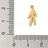304 Stainless Steel Charms LS-STAS-S123-01G-07-3