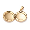 Ion Plating(IP) 316 Stainless Steel Locket Pendants X-STAS-K197-07G-2