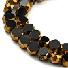 Electroplate Glass Beads Strands EGLA-G037-02A-HP05-3