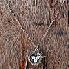 Alloy & Imitation Pearl Pendant Necklaces FS-WG171EF-01-3