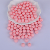Round Silicone Focal Beads SI-JX0046A-47-1