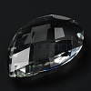 Transparent Glass Pendants GLAA-R223-03G-3