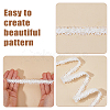 5 Yards Polyester Lace Ribbons SRIB-OC0001-11D-4