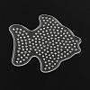 Fish ABC Plastic Pegboards used for 5x5mm DIY Fuse Beads X-DIY-Q009-22-2