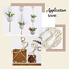 DIY Woven Net/Web Shape Home Decorate Makings DIY-PH0027-05-7