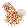 Cheriswelry 11 Strands 11 Styles Baking Painted Pearlized Glass Pearl Round Bead Strands HY-CW0001-04-13