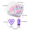 65Pcs Handmade Polymer Clay Beads CLAY-YW0001-69-5