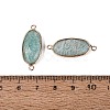Natural Amazonite Links Connectors X-G-R472-03H-3