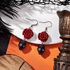 304 Stainless Steel Dangle Earrings EJEW-JE06069-1