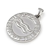 304 Stainless Steel Pendants STAS-C131-04P-3