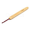 Bamboo Handle Aluminum Crochet Hook Needle Sets TOOL-R057-4