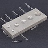 Stainless Steel Bench Block TOOL-WH0122-32P-2
