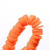 Handmade Polymer Clay Beads X-CLAY-R067-4.0mm-12-2