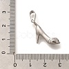 Anti-Tarnish PVD Vacuum Plating 304 Stainless Steel Pendants STAS-U035-40P-3