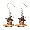 Acrylic Dangle Earrings FS-WG2DB4D-11-1