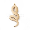 Ion Plating(IP) 304 Stainless Steel Pendants STAS-G295-04G-2
