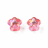 1-Hole Transparent Acrylic Buttons MACR-S373-129-C08-4