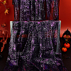 Halloween Theme Polyester Mesh Fabric DIY-WH0661-37B-4