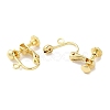 Rack Plating Brass Stud Earring Settings KK-F090-13LG-2
