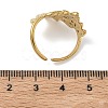 304 Stainless Steel Cuff Open Rings for Women RJEW-L341-02D-G-5