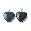 Natural Indian Agate Pendants G-G956-B49-FF-2