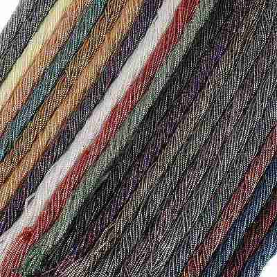 Electroplate Glass Beads Strands GL-CBAA615-01-1