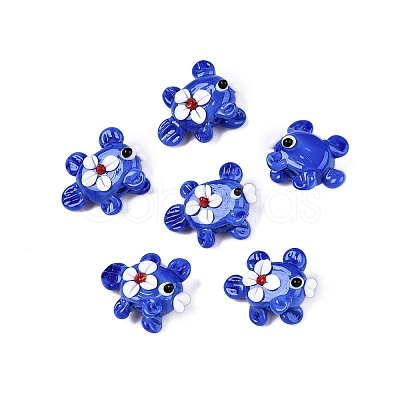 Handmade Lampwork Bumpy Beads Strands LAMP-T021-25C-1