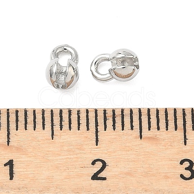 Brass Bead Tips KK-C156-02A-P-1