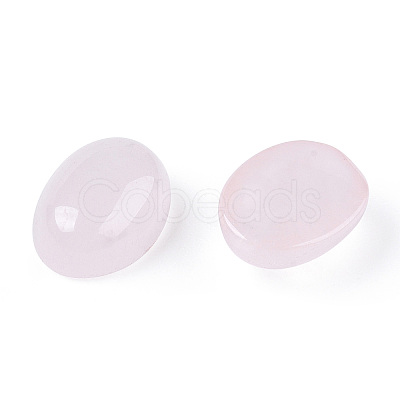 Natural Rose Quartz Cabochons G-A094-01B-12-1