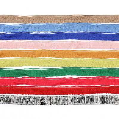 Cotton Lace Fringes Tassel Trimmings OCOR-WH0062-M-1