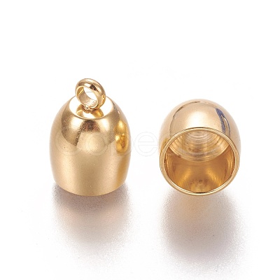 201 Stainless Steel Cord Ends STAS-L226-017F-G-1